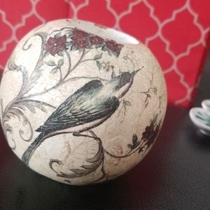 Shabby chic tealight holder